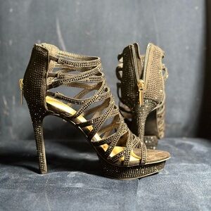 Thalia Sodi Women's Lenna Beaded-Heel Pumps Women's Shoes